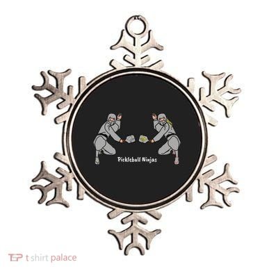 Fun Pickleball, Pickleball Ninja Mixed Doubles, Pickleball For Life Ornament
