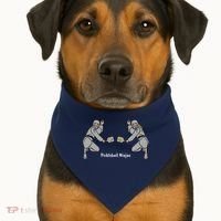 Fun Pickleball, Pickleball Ninja Mixed Doubles, Pickleball For Life USA-Made Doggie Bandana thumb 1