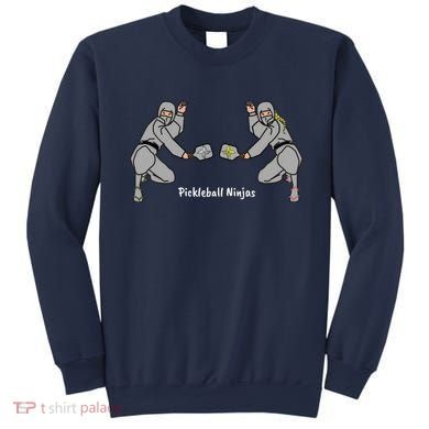 Fun Pickleball, Pickleball Ninja Mixed Doubles, Pickleball For Life Sweatshirt