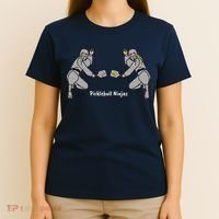 Fun Pickleball, Pickleball Ninja Mixed Doubles, Pickleball For Life T-Shirt thumb 4
