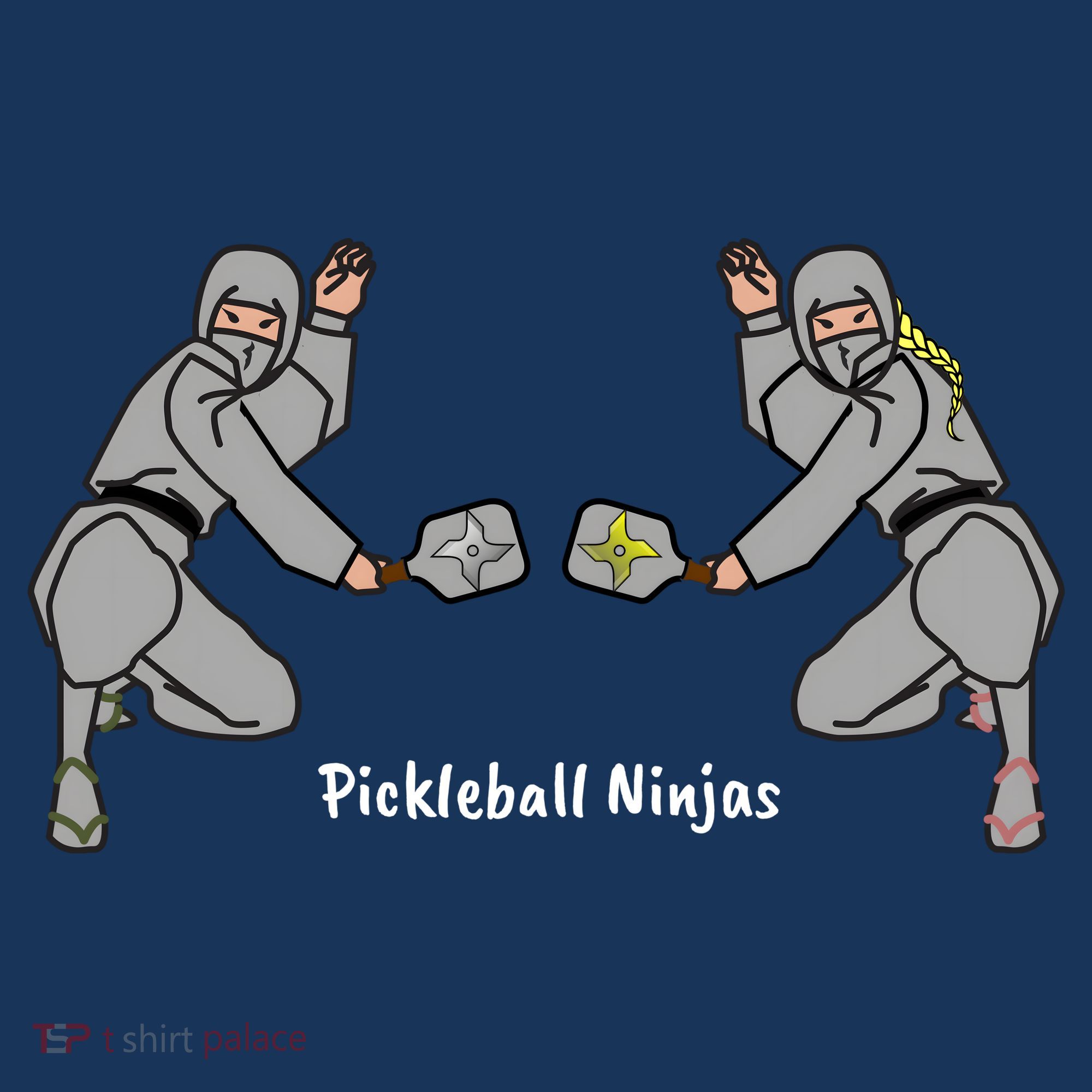 Fun Pickleball, Pickleball Ninja Mixed Doubles, Pickleball For Life Women's Tank Top