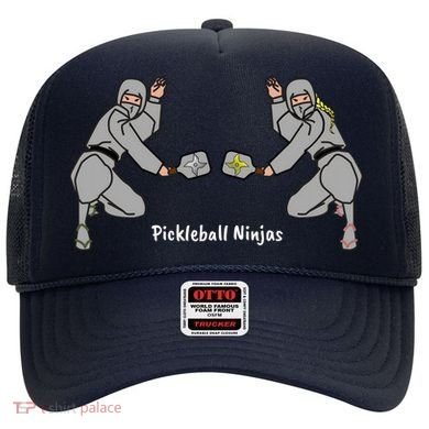 Fun Pickleball, Pickleball Ninja Mixed Doubles, Pickleball For Life Hat