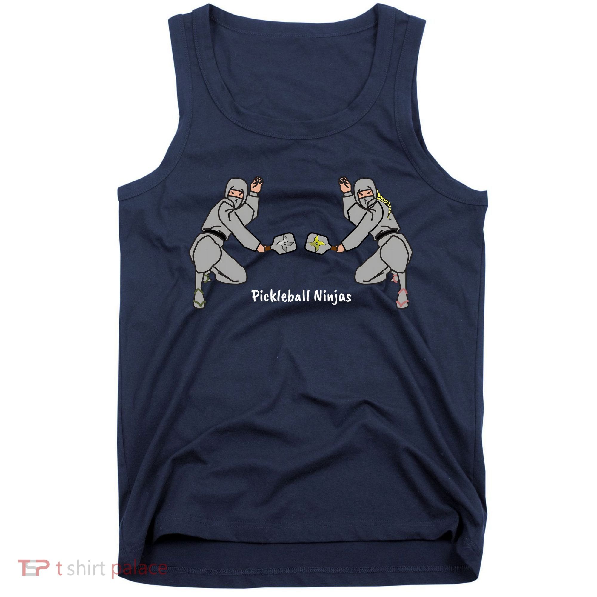 Fun Pickleball, Pickleball Ninja Mixed Doubles, Pickleball For Life Tank Top