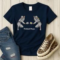 Fun Pickleball, Pickleball Ninja Mixed Doubles, Pickleball For Life Women's T-Shirt thumb 3