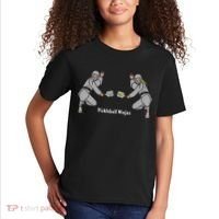 Fun Pickleball, Pickleball Ninja Mixed Doubles, Pickleball For Life Kids T-Shirt thumb 2