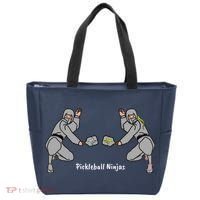 Fun Pickleball, Pickleball Ninja Mixed Doubles, Pickleball For Life Tote Bag thumb 0