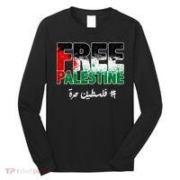 Free Palestine Palestine Strong Long Sleeve Shirt thumb 0