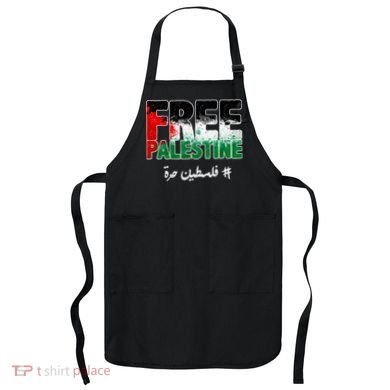Free Palestine Palestine Strong Apron