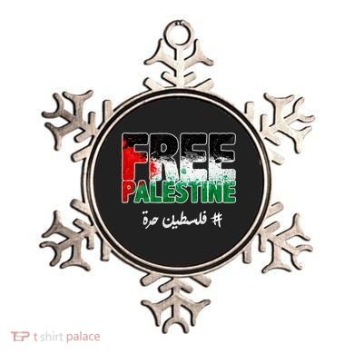 Free Palestine Palestine Strong Ornament