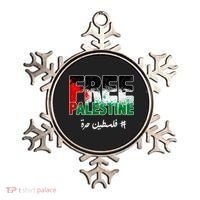 Free Palestine Palestine Strong Ornament thumb 0