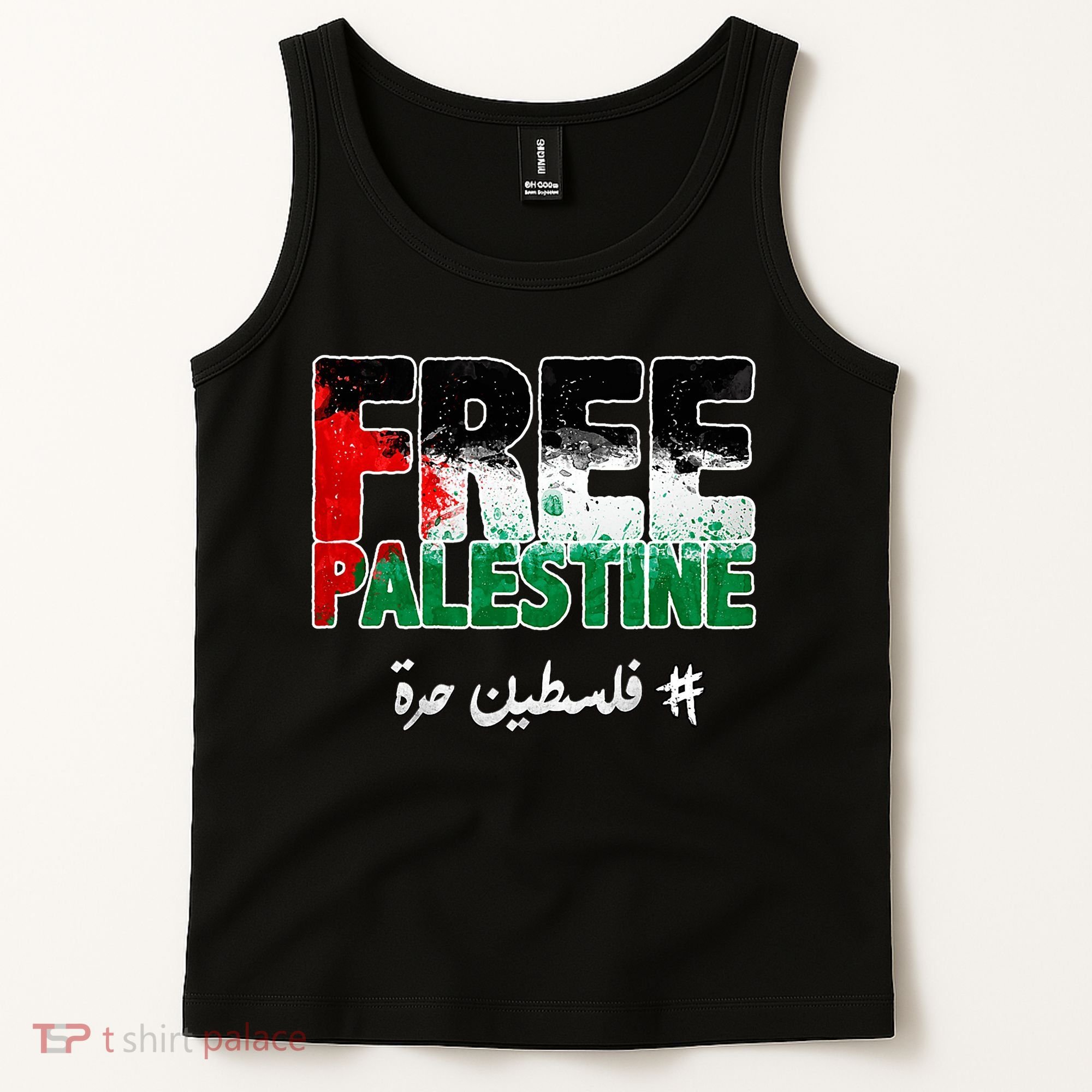 Free Palestine Palestine Strong Tank Top