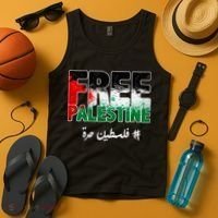 Free Palestine Palestine Strong Tank Top thumb 4
