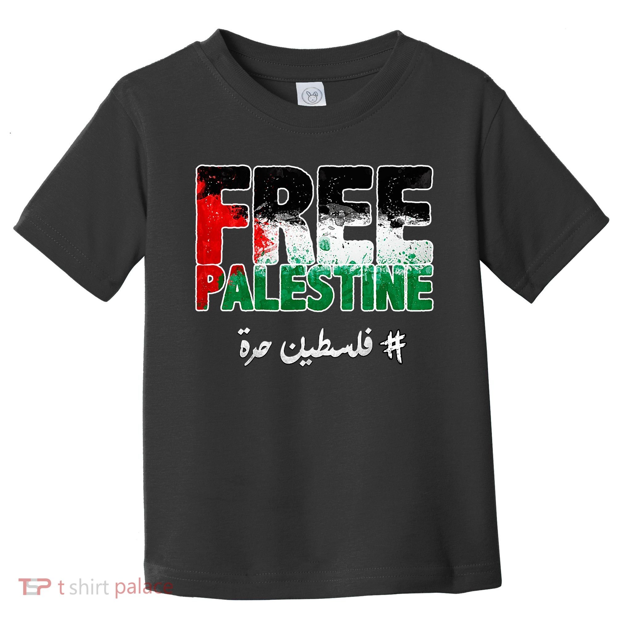 Free Palestine Palestine Strong Toddler T-Shirt