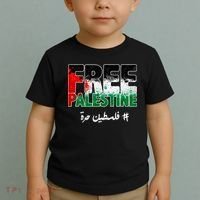 Free Palestine Palestine Strong Toddler T-Shirt thumb 2