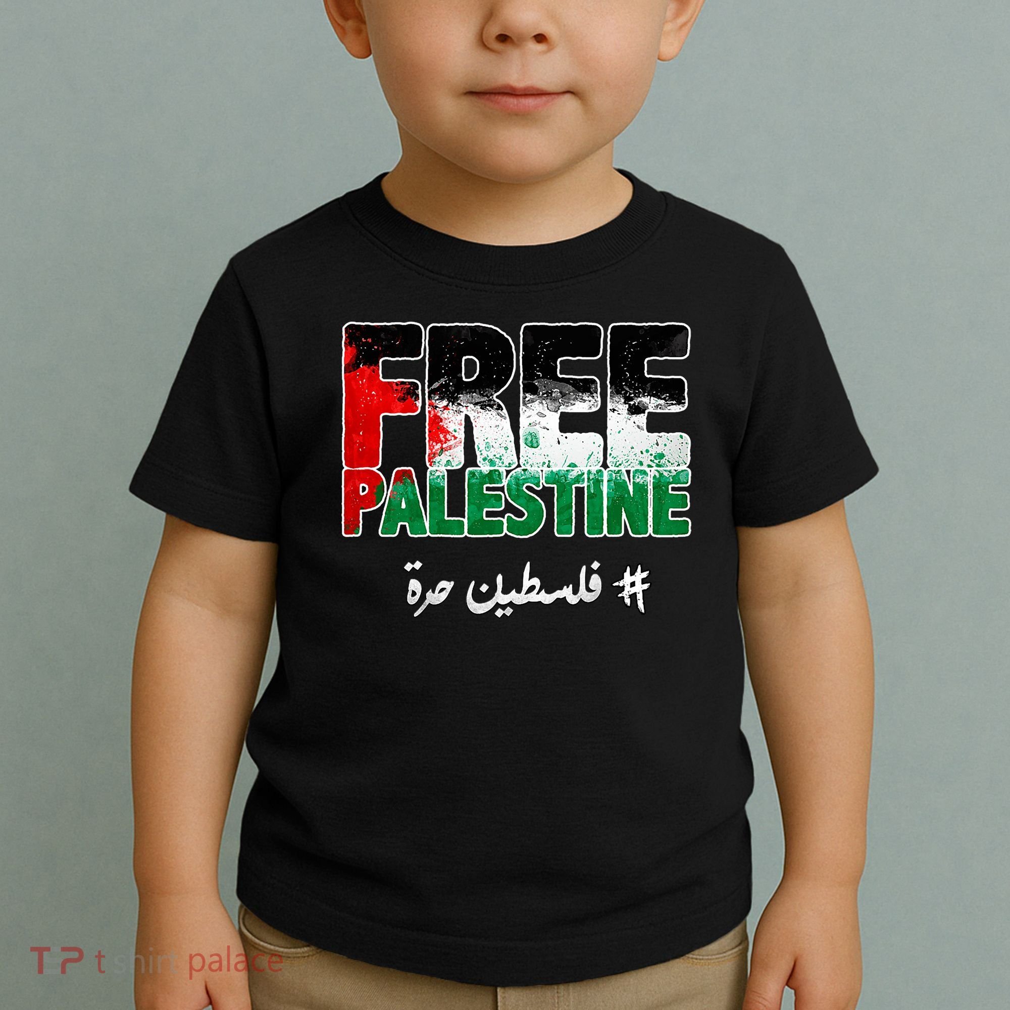Free Palestine Palestine Strong Toddler T-Shirt