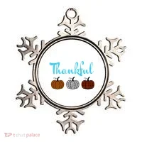 Fall Plaid Pumpkin Thankful Women, Thanksgiving Be Blessed Ornament thumb 0