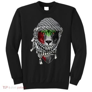 Free palestine Palestinian lion Sweatshirt