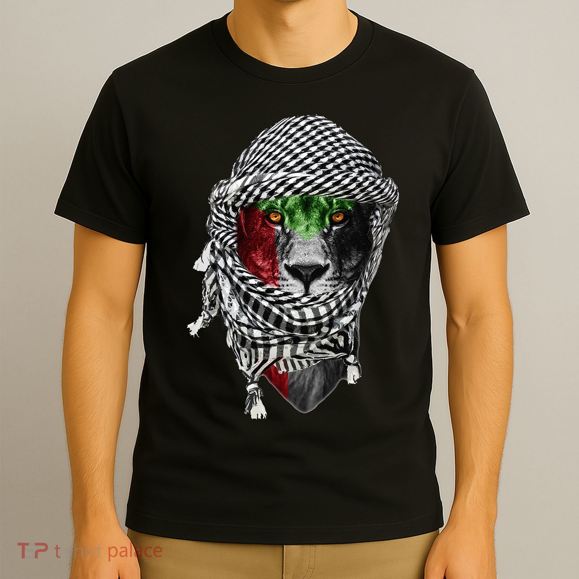 Free palestine Palestinian lion T-Shirt