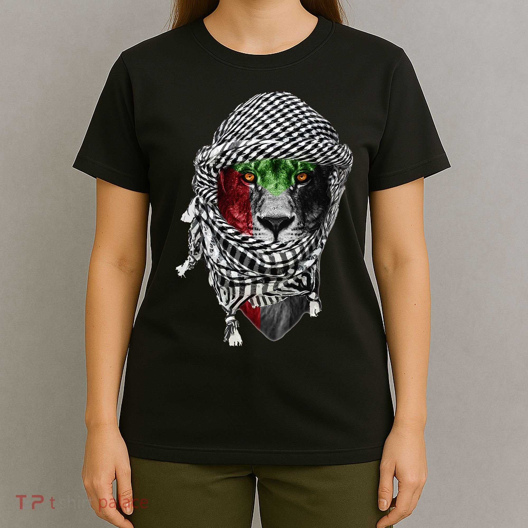 Free palestine Palestinian lion T-Shirt