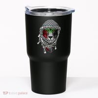 Free palestine Palestinian lion Tumbler thumb 0
