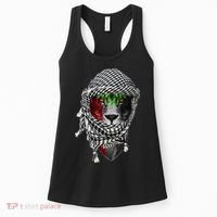 Free palestine Palestinian lion Women's Tank Top thumb 0