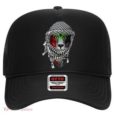 Free palestine Palestinian lion Hat