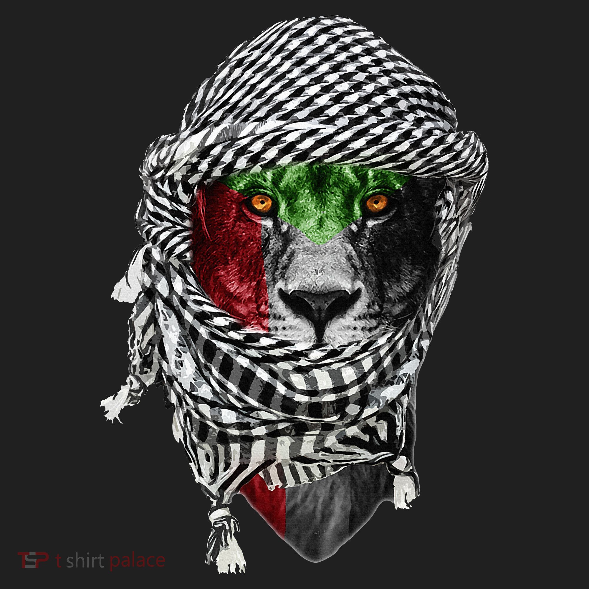 Free palestine Palestinian lion Hat