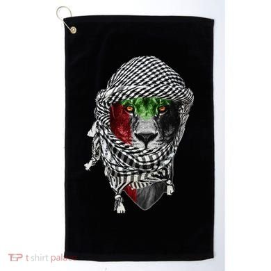 Free palestine Palestinian lion Golf Towel