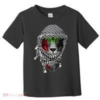 Free palestine Palestinian lion Toddler T-Shirt thumb 0