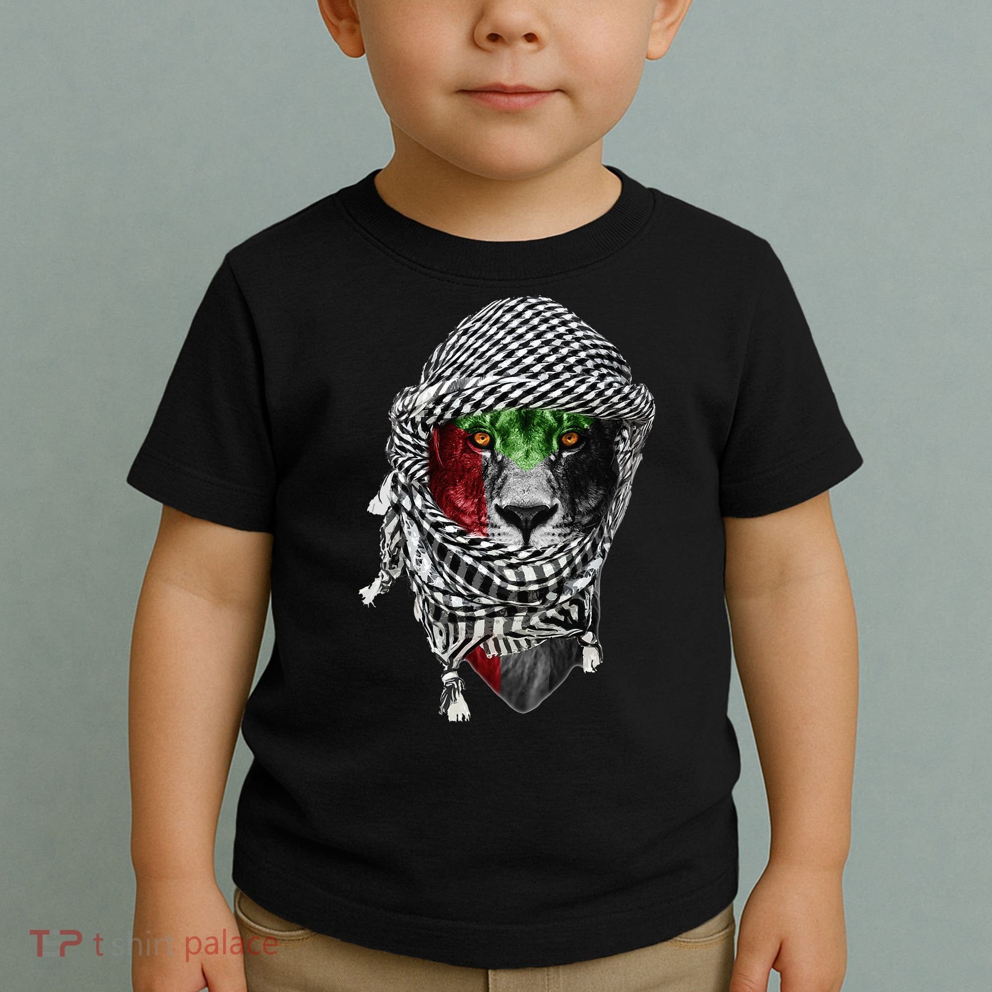Free palestine Palestinian lion Toddler T-Shirt