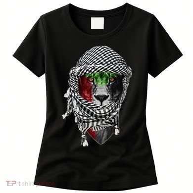 Free palestine Palestinian lion Women's T-Shirt
