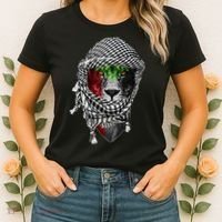 Free palestine Palestinian lion Women's T-Shirt thumb 2