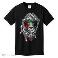 Free palestine Palestinian lion Kids T-Shirt thumb 0