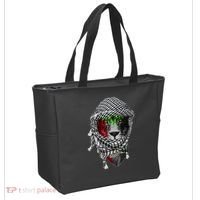 Free palestine Palestinian lion Tote Bag thumb 2