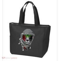 Free palestine Palestinian lion Tote Bag thumb 3