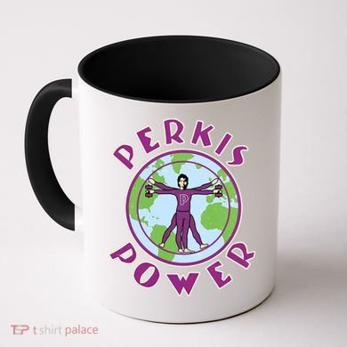 Funny Perkis Power Fitness Logo Coffee Mug