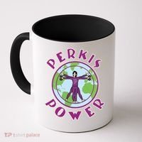 Funny Perkis Power Fitness Logo Coffee Mug thumb 0