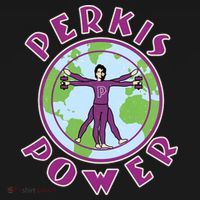 Funny Perkis Power Fitness Logo Coaster thumb 2