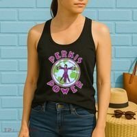 Funny Perkis Power Fitness Logo Women's Tank Top thumb 2
