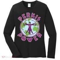 Funny Perkis Power Fitness Logo Women's Long Sleeve Shirt thumb 0