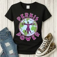 Funny Perkis Power Fitness Logo Women's T-Shirt thumb 3