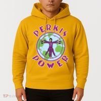 Funny Perkis Power Fitness Logo Hoodie thumb 2