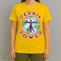 Funny Perkis Power Fitness Logo T-Shirt thumb 4