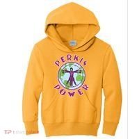 Funny Perkis Power Fitness Logo Kids Hoodie thumb 0