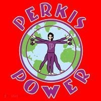 Funny Perkis Power Fitness Logo Santa Hat thumb 1