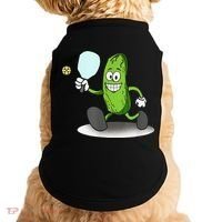 Funny Pickleball Paddle Pickleball Player Dink Retro Doggie Tank thumb 0
