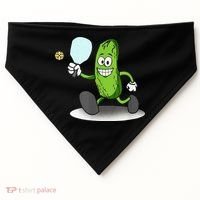 Funny Pickleball Paddle Pickleball Player Dink Retro USA-Made Doggie Bandana thumb 0