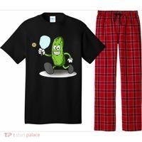 Funny Pickleball Paddle Pickleball Player Dink Retro Pajama Set thumb 0