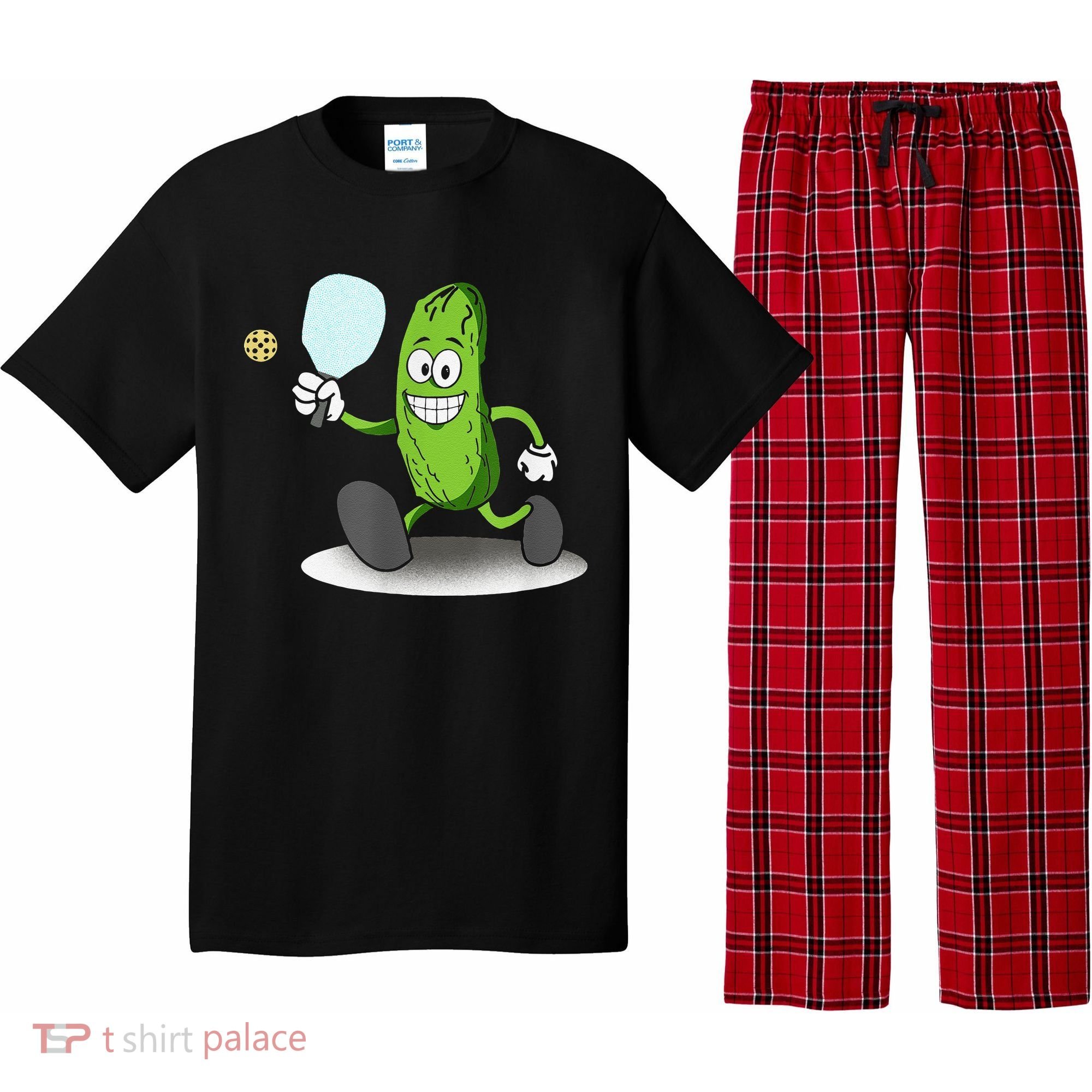 Funny Pickleball Paddle Pickleball Player Dink Retro Pajama Set