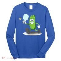 Funny Pickleball Paddle Pickleball Player Dink Retro Long Sleeve Shirt thumb 0